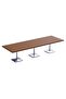 Ristoran 500PE-360 12 Seater Square Modular Pantry Table - Dark Walnut