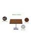 Ristoran 500PE-360 12 Seater Square Modular Pantry Table - Dark Walnut - 2
