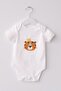 100% Organic Cotton 3-Piece Printed Short Sleeve Baby Bodysuit - 2