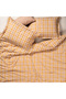 Viseu Mustard Yellow Double Cotton Duvet Cover Set
