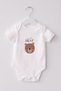 Baby Bodysuit & Onesie - White - Slit - 4