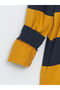 Esvab • Modern & Distinctive Devrik Roba Collar Long Sleeve Striped Men's Sweatshirt - 8