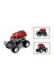 Power Bricks Series, Off-Road Vehicle Building Set 261 Pieces, with Mini Figure- Red - 4