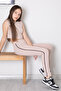 Beige Girl's Taty Cropled 2-Piece Set 20243 - 4