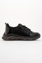 Lace-Up Women's Sports Shoes Black Smoke - 2