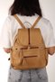 Gk48 Backpack Women's Hand-Handed Bag Daily Waterproof Sports Travel Vacation Mother Baby Beige - 4