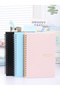 A5 black Weekly Planner Undated Spiral Agenda A5 Notebook Planner Daily Plan To Do List Handbook Sta - 7