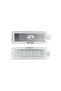 WHITE 6000K ANGRONG White 18 SMD LED Car Door Trunk Courtesy Luggage Light Lamp For BMW E60 E61 E63 - 8