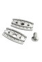 2mm MTSPACE 2/3/4/6/8mm Cable Clamp Thread Wire Rope Grip Cable Simplex Clamp Nickel-phosphorus Allo - 5
