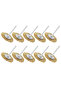 10Pcs Dremel Accessories 22mm Steel Rotary Brush Dremel Wire Wheel Brushes for Grinder Rotary Too... - 8