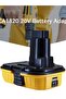 DCA1820 USB Adapter for Dewalt 18V Tools Convert Dewalt 20V Lithium Battery to Dewalt 18V NiCad N... - 8
