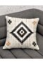 Native American Gray Cream Ethnic Decor Style Digital Printed Gift Set of 4 Throw Pillow Pillow Cases - 4