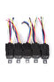 Waterproof Automotive Relay 12v 5pin 40a Car Relay With Black Red Copper Terminal Auto Relay With... - 5