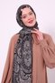Black Ethnic Pattern Love Shawl