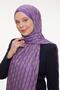 Purple Chain Pattern Love Shawl