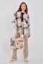 |   Women's Bag |   Canvas |   Large Size |   Lined |   Snap Fastener |   Inner Pocket |   Retro |   Casual - 5