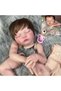 With Cloth Body Painted Kit 20 Inch Already Painted Reborn Doll Kits Laura With Hair Transplant Life - 7