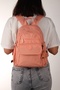 حقيبة ظهر نسائية من My polo 8675 Clinker متوسطة الحجم ومقاومة للماء يوميًا - 2