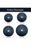 5 PCS 42cm Non-Woven Tree Mulch Ring Weeding Barrier, Protector Mat, Plant Cover, Anti Grass, Garden - 2