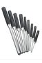 9 Pieces Roll Pin Punch Set Steel Punches Hand Pin Removing Tool with Carrying Case for Jewelers ... - 7
