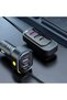 Black 81W Fast Car Charger 6-Port Expansion Simultaneous Front and Rear Charging Type-C 2-USB 1.5m E - 4