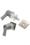 Motorcycle Sliver Saddlebag Lever Lock Bolts Nuts Mounting Kit For Harley Touring Road Street Gli... - 6