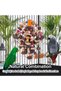 New Large Parrot Chewing Toys Wooden Bird Cage Toy Natural Nuts Corn Parrot Toy for African Grey Mac - 2