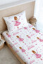 Single Elastic Sheet Set - for Baby Series - Knotted Pink Fairy - 3