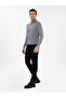 Füme Slim Fit Yün Karışımlı Yarım Balıkçı Yaka Basic Triko Kazak 50293281-VR058 - 4