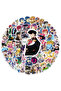 100pcs 100pcs Anime JoJos Bizarre Adventure Cartoon Stickers for DIY Guitar Suitcase Skateboard Lapt - 4