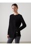 Özmarka New Season Crew Neck Textured Women's Tunic