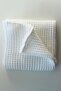 Extra Soft Waffle Baby Blanket - 100% Organic Cotton Gots Certified - 85X80 cm