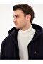 Navy Blue Regular Fit Coat 50292540-Vr033 - 2