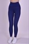 Navy Blue High Waist Seamless Recovery and Firming Flexible Laser Cutting Casual and Sports Leggings - 2