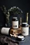 London patterned 3-piece round metal storage container set, 10.5 x 15 cm, 1.1 lt