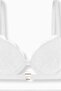 Andes Lace Bra Panty Set with Metal Accessories - Extra Push Up, Padded - 2576 - Ecru - 4