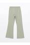 Girls' Elastic Waist Flared Leggings (S5)