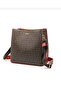 Women's Printed Oversized Hand and Shoulder Bag Mh2117Mh - 6