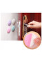 4Pcs Self-Adhesive Multi-Purpose Door Furniture Back Wall Protector White Silicone Bumper, Door Handle Anti-Knock, Door Impact Protector - 5
