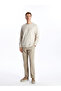 LCW Crew Neck Long Sleeve Printed Men's Sweatshirt - 2