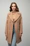 Double-Breasted Waist-Tied Coat Kamel 3058 - 4