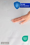 مرتبة واقية للسرير ذات حافة كاملة مقاومة للماء من Drytouch (7 مقاسات كبيرة)
