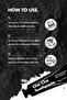 Korean Toothpaste Effective on Charcoal Vegan Coffee Stains Cha Cha Black Toothpaste - 4