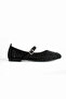 Stone Women's Ballet Shoes with Buckle - 4