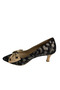 Albini Genuine Leather Women's Heeled Shoes - 3