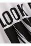 Unisex Stylish Comfortable Oversize Cotton Crew Neck T-Shirt with Special Design Code 20196 - 6