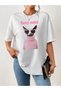 Unisex Stylish Comfortable Oversize Cotton Crew Neck T-Shirt with Special Design Code 21799 - 4