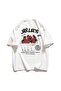 Cartoon and Graphic design Oversize T-shirt Cartoon/Letter series kod275 - 2