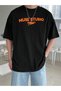 Unisex Stylish Comfortable Oversize Cotton Crew Neck T-Shirt with Special Design Code 35083 - 3