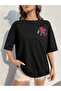 Unisex Stylish Comfortable Oversize Cotton Crew Neck T-Shirt with Special Design Code 10160 - 2
